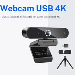 Webcam USB 4K