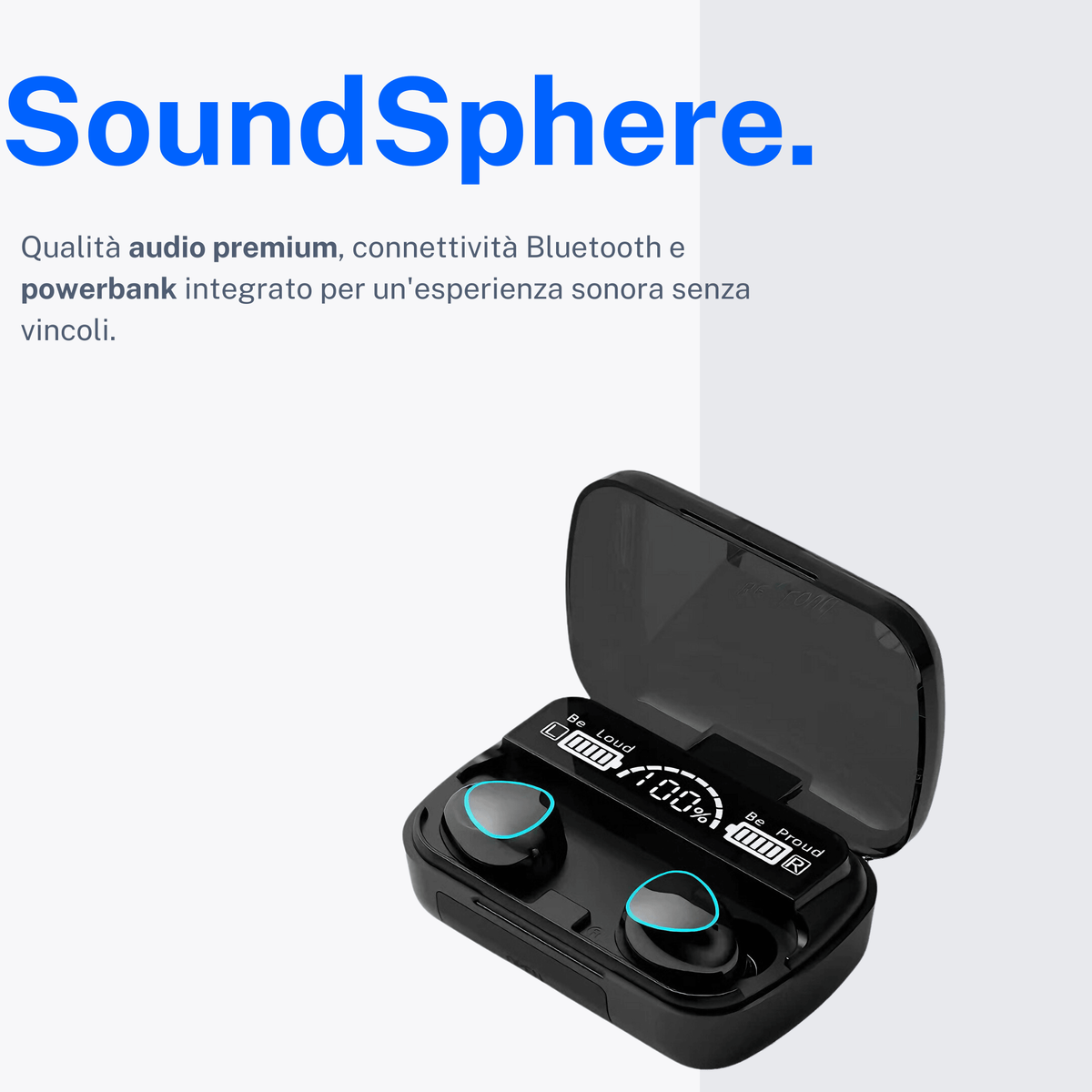 SoundSphere Auricolari Bluetooth